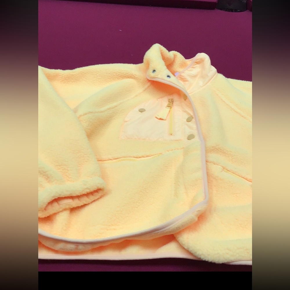 fp movement hit the slopes Yellow Fleece Jacket - Picture 6 of 6